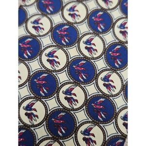 Ducks Unlimited Silk Tie FLYING DUCK Mallard Hunter Pattern Decoy‎ USA